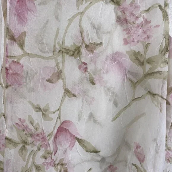 Ursula of Switzerland Dress White 18W Sleeveless Maxi Flora Romantic MOTB Whimsy - Picture 12 of 14